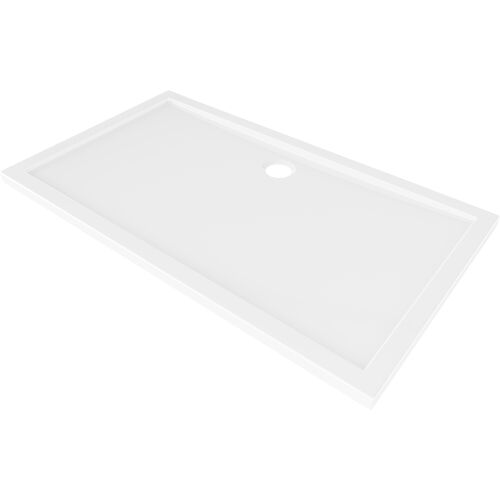 Mexen Flow téglalap alakú slim zuhanytálca 150 x 70 cm, fehér fényes - 46R107015 170279902 - Mexen