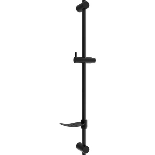 Mexen DF zuhanyrúd szappantartóval 80 cm, fekete - 79382-70
