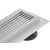 Mexen Flat M33 100cm lineáris lefolyó, inox felület, közeli nézet