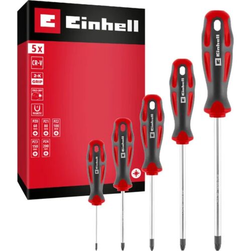 Einhell 370535 Csavarhúzó készlet PZ (5 db / csomag) 170479033 - Szerszámkészlet
