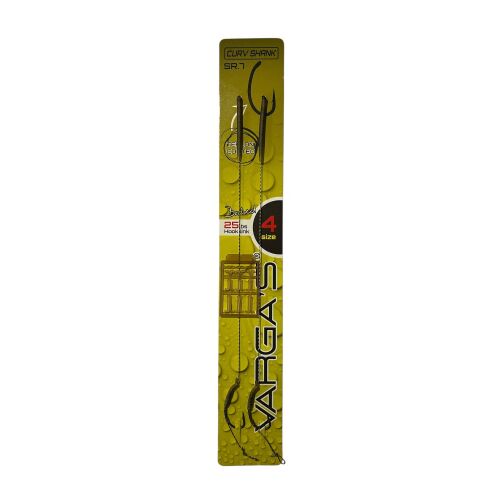 Varga's előkötött horog SR7 curv shank 4 2db/csg 170482225 - Előkötött horog