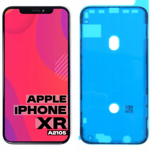 iPhone XR LCD kijelző és digitalizáló egység kerettel és előlapi alkatrészekkel - Telefon alkatrész