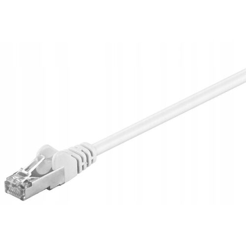 MicroConnect F/UTP CAT5e 0,25m fehér PVC patch kábel RJ45 csatlakozóval, árnyékolt hálózati kapcsolatokhoz - UTP kábel