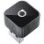 Ottocast CP88-T2 Mini Cube CarPlay Bluetooth autós adapter, felülről 3/4 nézet