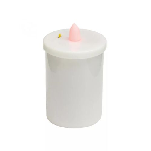 Home CDX 1 LED-es mécses, fehér, narancssárga pislákoló LED, 60 napos működés 179161497 - Gyertya