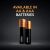 Duracell Optimum AA és AAA elemek egymás mellett, jelezve, hogy mindkét méretben kaphatók