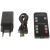 VIDEÓKAPCSOLÓ HDMI-SW-4/1-2.0 tartozékok: tápegység, USB kábel és távirányító a HDMI kapcsolóhoz