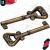 xLong bútorkulcs g4 PATINA - 5 db 170624611