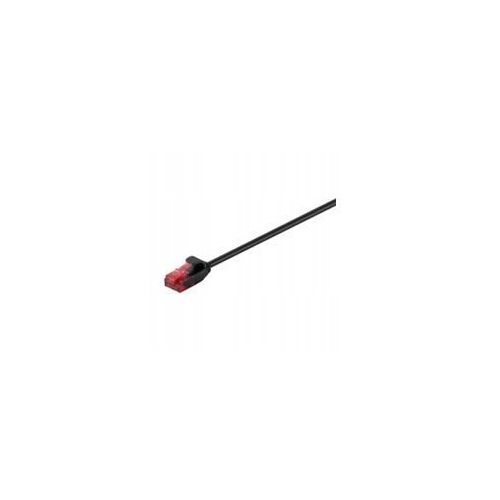 MicroConnect U/UTP CAT6 7.5M, fekete, vékony, V-UTP6075S-SLIM
