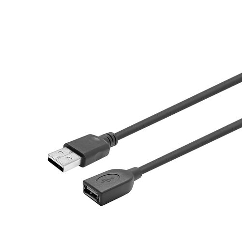Vivolink PRO USB 2.0 hosszabbító kábel, USB-A apa - USB-A anya, 10 m, fekete 170636491 - USB kábel