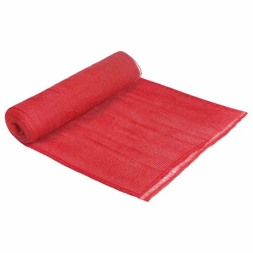 vidaXL Kert Juta Háló 160 cm x 5 m 180 gsm 100% Tossa juta Piros