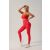 FITSKIN Soft Sculpt Amarant harisnyanadrág nőknek, dinamikus póz, kiemeli az alakot, teljes mozgásszabadságot biztosít