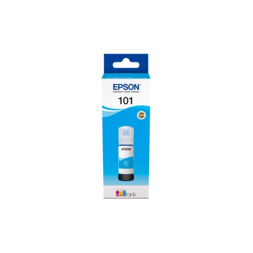 EPSON 101 EcoTank cián tintapalack csomagolás - Tintapatron