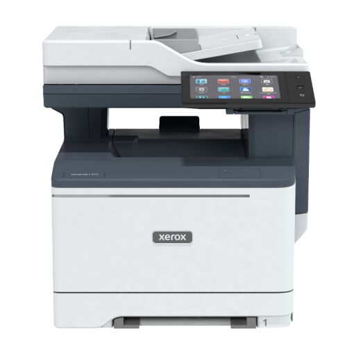 Xerox VersaLink C415DN színes multifunkciós nyomtató érintőképernyős kijelzővel, szögletes nézet - Lézernyomtató