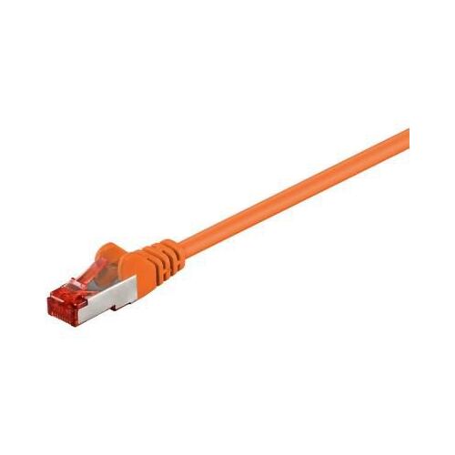 MicroConnect F/UTP CAT6 10m narancssárga PVC patch kábel, árnyékolt a megbízható hálózati csatlakozáshoz - UTP kábel