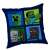 Minecraft Mob Callout decorative pillow with Creeper, Zombie, Skeleton, and Enderman characters