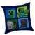 Minecraft Mob Callout decorative pillow with Creeper, Zombie, Skeleton, and Enderman characters