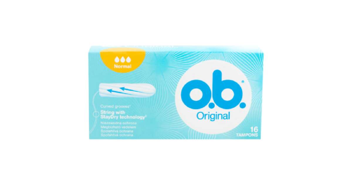 O.b. Original Normal Tampon 16 Db | Pepita.hu