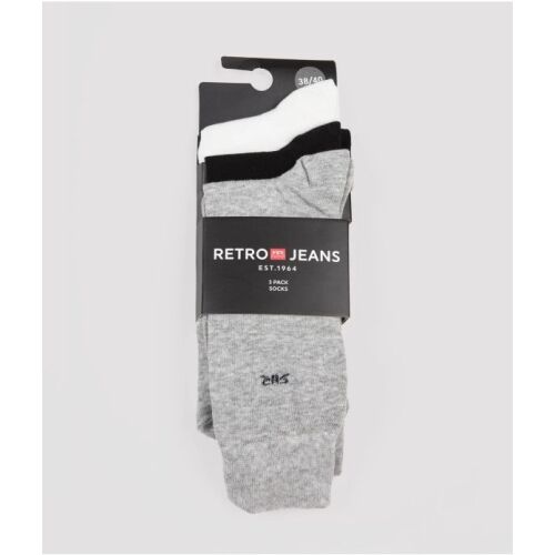 Retro Jeans női zokni BELLE PACK THREE