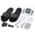 Masajor electrostimulator pentru mușchi și nervi, set complet cu stimulator muscular electric, papuci de masaj pentru picioare și accesorii