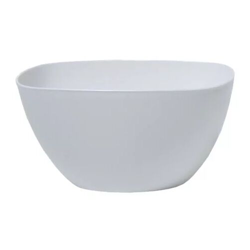 Virágcserép COUBI Prosperplast fehér 360x150x132 mm, minimalista design, ideális beltéri és kültéri növényekhez - Virágcserép