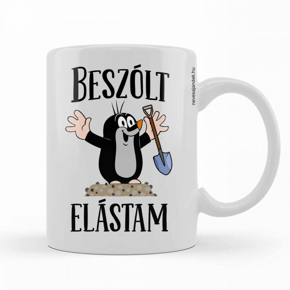 Bögre 300ml, Beszólt elástam BX021