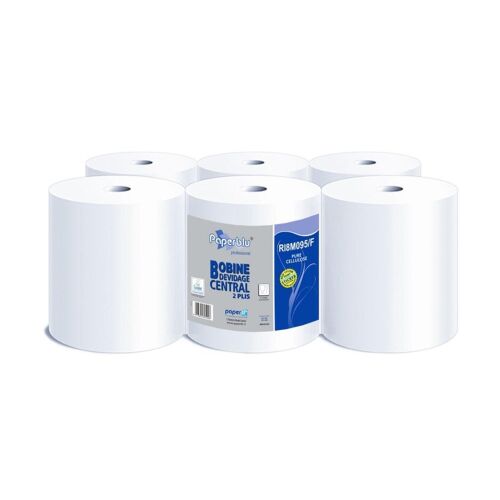 Kéztörlő 2 rétegű tekercses átmérő: 18 cm 100% cellulóz 442 lap/95 m/tekercs 6 tekercs/csomag Paperdi 170931996 - Papírtörlő