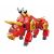 QMAN 41207 Flaming Bull Baustein Spielzeug, schräge Ansicht