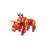 QMAN® 41207 Flammende Stier Bausteine, transformierendes Roboterspielzeug