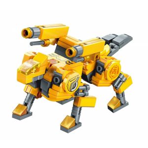 QMAN® 41213 - Wonder Cube - Zabawka do budowania gepardów z działem laserowym - w 100% kompatybilna ze wszystkimi innymi popularnymi markami 139131288 - QMAN Qman