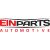 EINPARTS Automotive logó piros és fekete színben