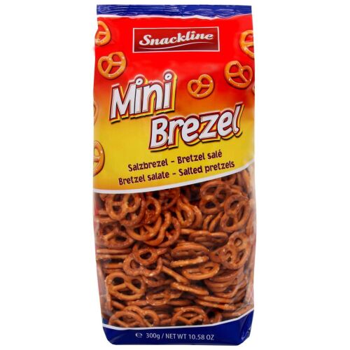 Snackline Mini sós perec 300 g 171460804 - Élelmiszer
