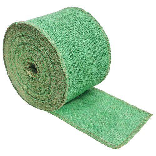 vidaXL zöld juta tekercs, 10x1000 cm, ferde nézet, kézműves és dekorációs célra - Textil méteráru