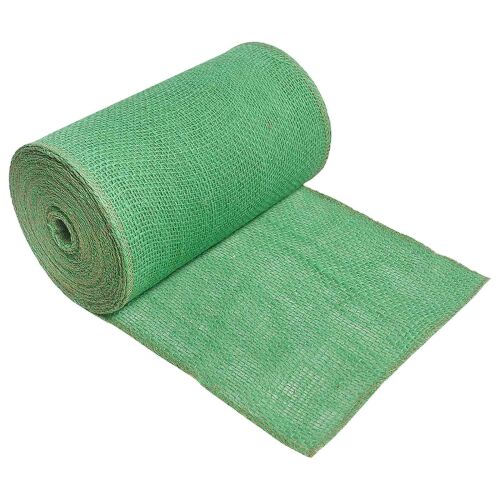 vidaXL Kert Juta Háló 25 cm x 10 m 180 gsm 100% Tossa juta Zöld