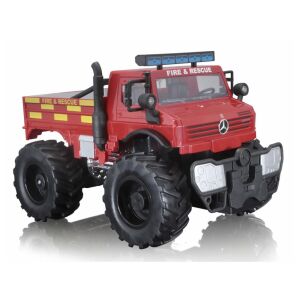 Maisto Unimog U5000 RC Tűzoltóautó működő fényszórókkal - Maisto Tech