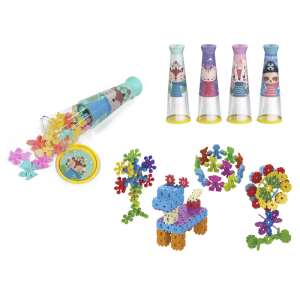 Kaleidoskop und Bausteine Spielset, 4 verschiedene Designs, für Kinder ab 3 Jahren - Kaleidoskope
