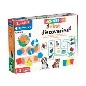Clementoni: Montessori Első játékaim felfedező készlet 93282581 Fejlesztő játékok babáknak