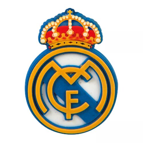 Real Madrid logós 3D formájú radír, kék és arany színekben, tökéletes iskolai, irodai vagy gyűjtői darab. - Irodaszer és írószer