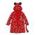 Disney Minnie Karácsonyi Red String Light gyerek köntös, 4 év / 104 cm, Minnie füles kapucnival és ünnepi mintával