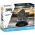 COBI Armed Forces F-35B Lightning II építőjáték készlet dobozában, bemutatva az 1:300 méretarányú modellt egy kijelzőállványon naplementés háttér előtt, kiemelve a Lockheed Martin licencet és a 46 építőelemet