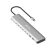 Sandberg 136-80 USB-C hub, 8× USB-C, 2× USB-A, 10 Gbit/s, 100 W PD USB-elosztó 171232708
