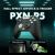 Infografika a PXN P5 Hall Effect joystick és ravasz technológiájáról, 1000 Hz-es lekérdezési aránnyal és 0-255 utazási kapcsolóval
