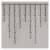 EMOS 10m warm white LED icicle lights