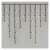 LED icicle lights, warm white, 10 meters, 600 LEDs, 8 modes, outdoor and indoor use, Emos