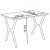 Hanah Home Étkezőasztal Walnut Elma 110 - Diófa 171241696