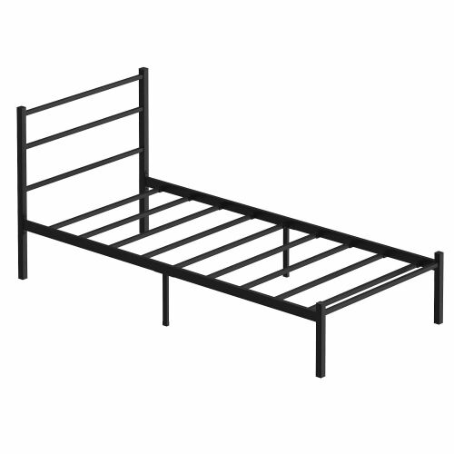 Hanah Home Egyszemélyes ágykeret Fekete Basic - Fekete 100x200 171242584 - Ágytakaró