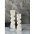 Aberto Design Gyertya Szett (2 darab) Fehér Glamour Gyertya 37ST 171242613