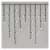 LED Christmas icicles, 10 m, outdoor and indoor, cold white, with programs 46931352