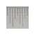 10m LED icicle lights with cool white light for Christmas decoration