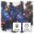 LED Christmas lights, 10 000 hours lifespan, multicolor